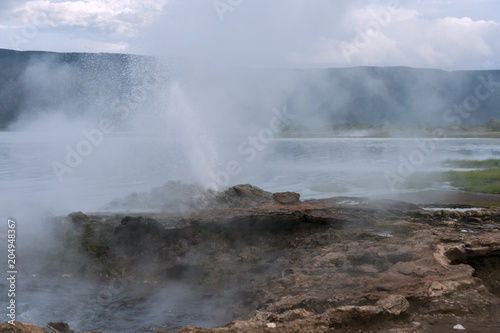 Thermal spring at lake Bogoria, Kenya