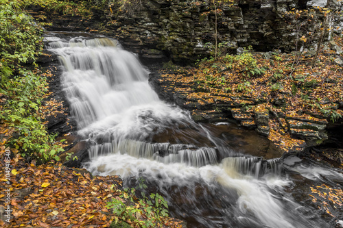 Upper Mohican Falls - Ricketts Glen  Pennsylvania