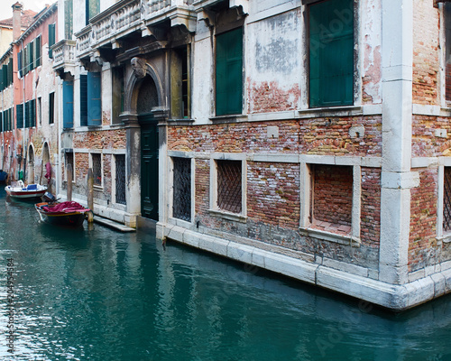 Palazzo and canal, Venice, Italy