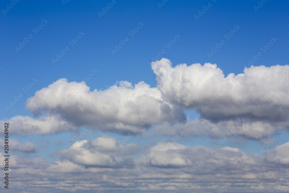 Obraz premium regenwolken am himmel für Textur und Hintergrund 