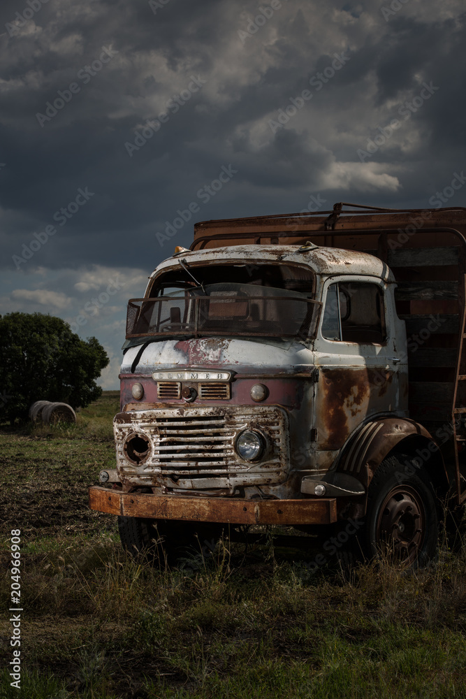 Old farming truck near Warwick, Queensland, Australia