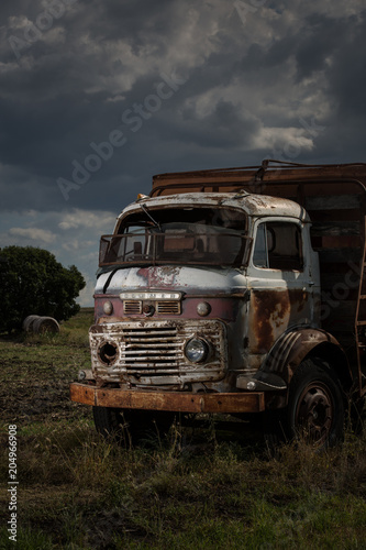 Old farming truck near Warwick, Queensland, Australia