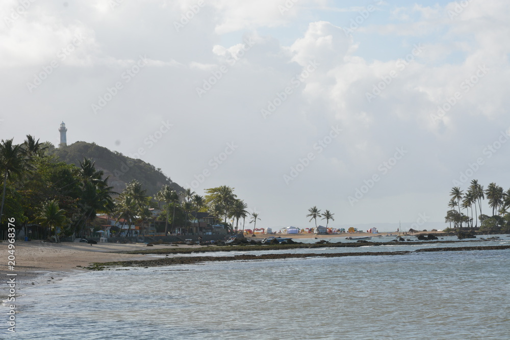 Fototapeta premium morro de sao paulo - bahia 
