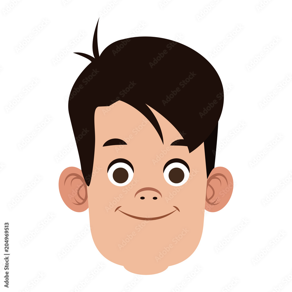 Cute boy cartoon vector illustration graphic design Cute boy cartoon vector illustration graphic design
