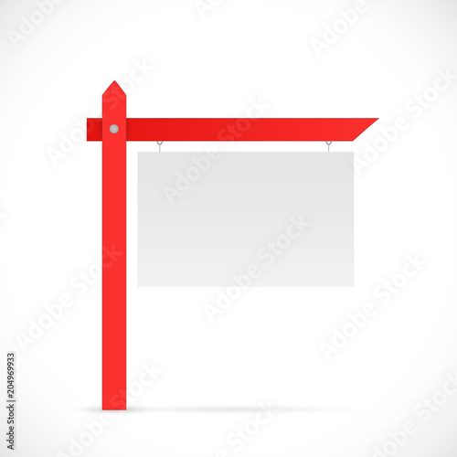 Blank Sign Illustration