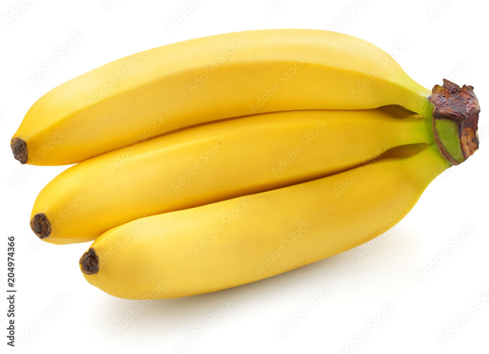 Bananas isolated on white Bananas isolated on white