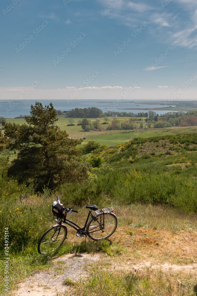 Fahrrad auf der Insel Hiddensee