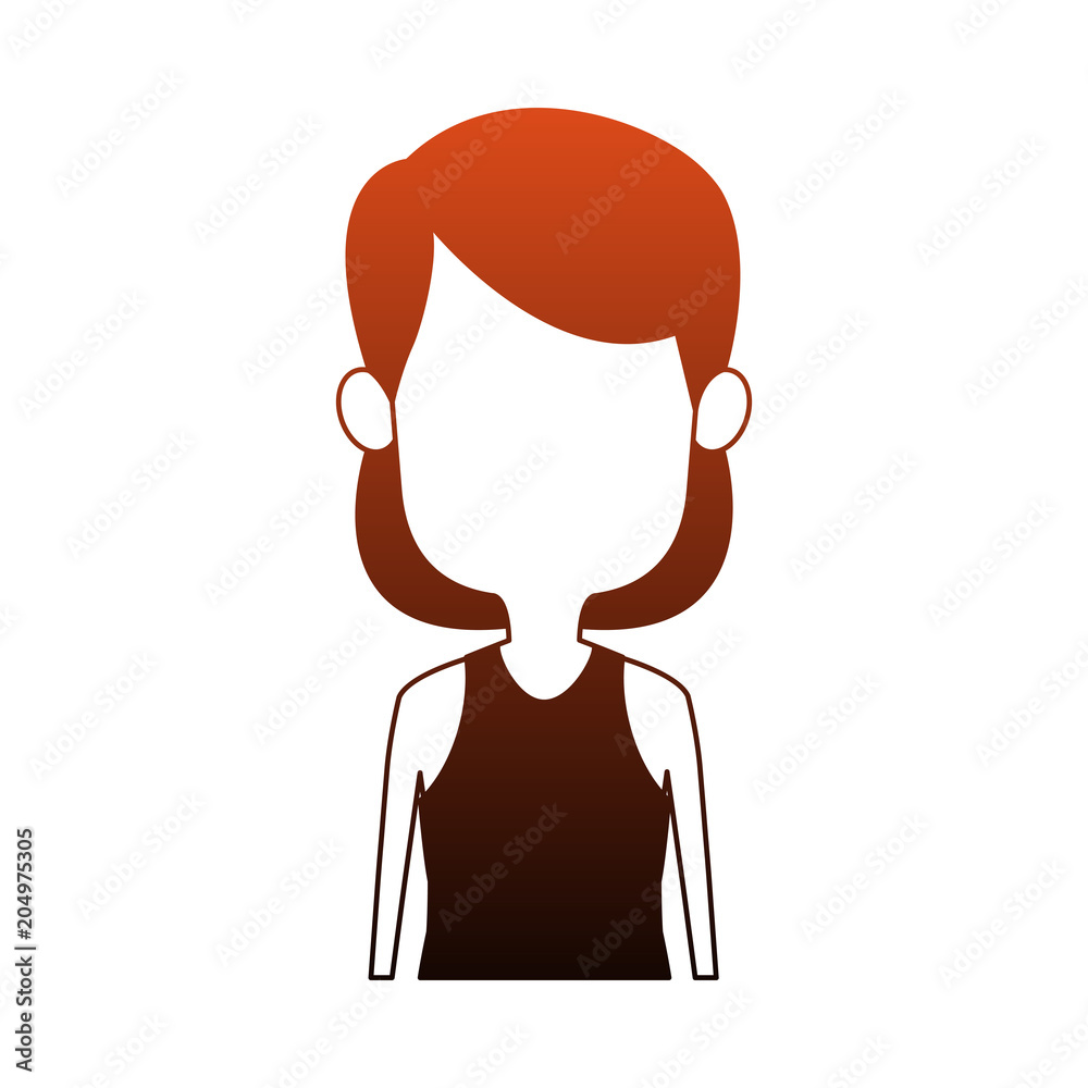 custom made wallpaper toronto digitalBeautiful girl cartoon vector illustration graphic design