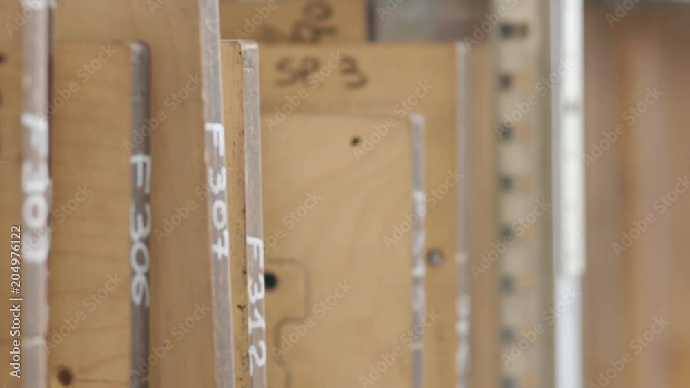Close up, rubber foam on shelf Close up, rubber foam on shelf