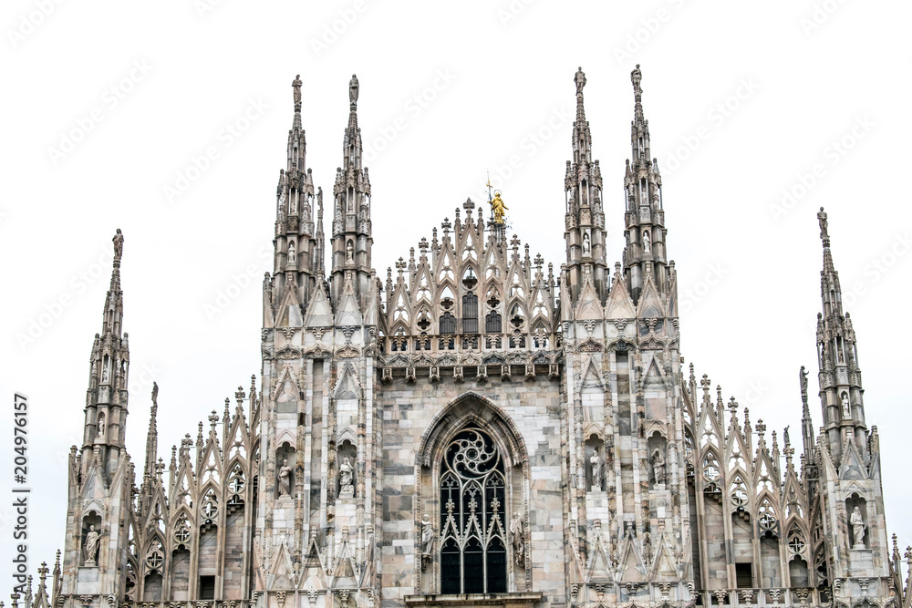 cathedral of milano in italy