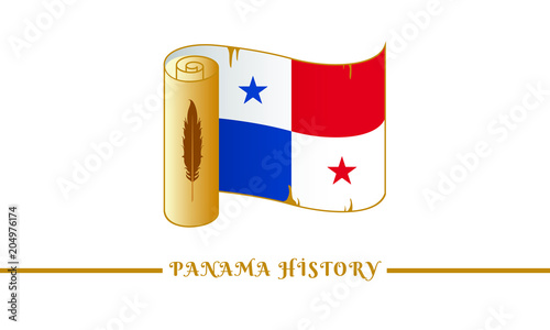panama flag and panama history