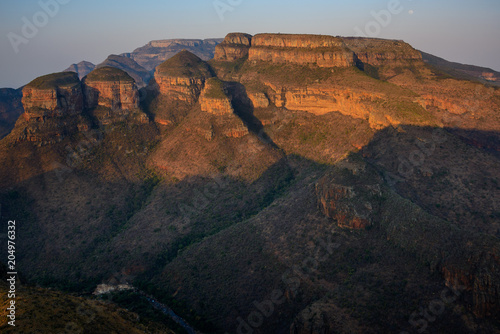 The Three Rondavels in the Blyde River Canyon, South Africa photo