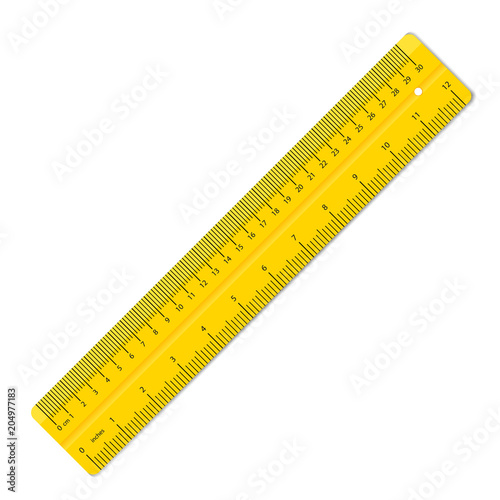 Creative vector illustration of realistic colorful rulers isolated on background. Art design measuring tool supplies. Abstract concept graphic element