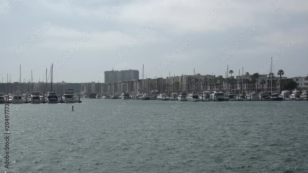Peaceful Marina Del Rey Harbor in Los Angeles Peaceful Marina Del Rey Harbor in Los Angeles