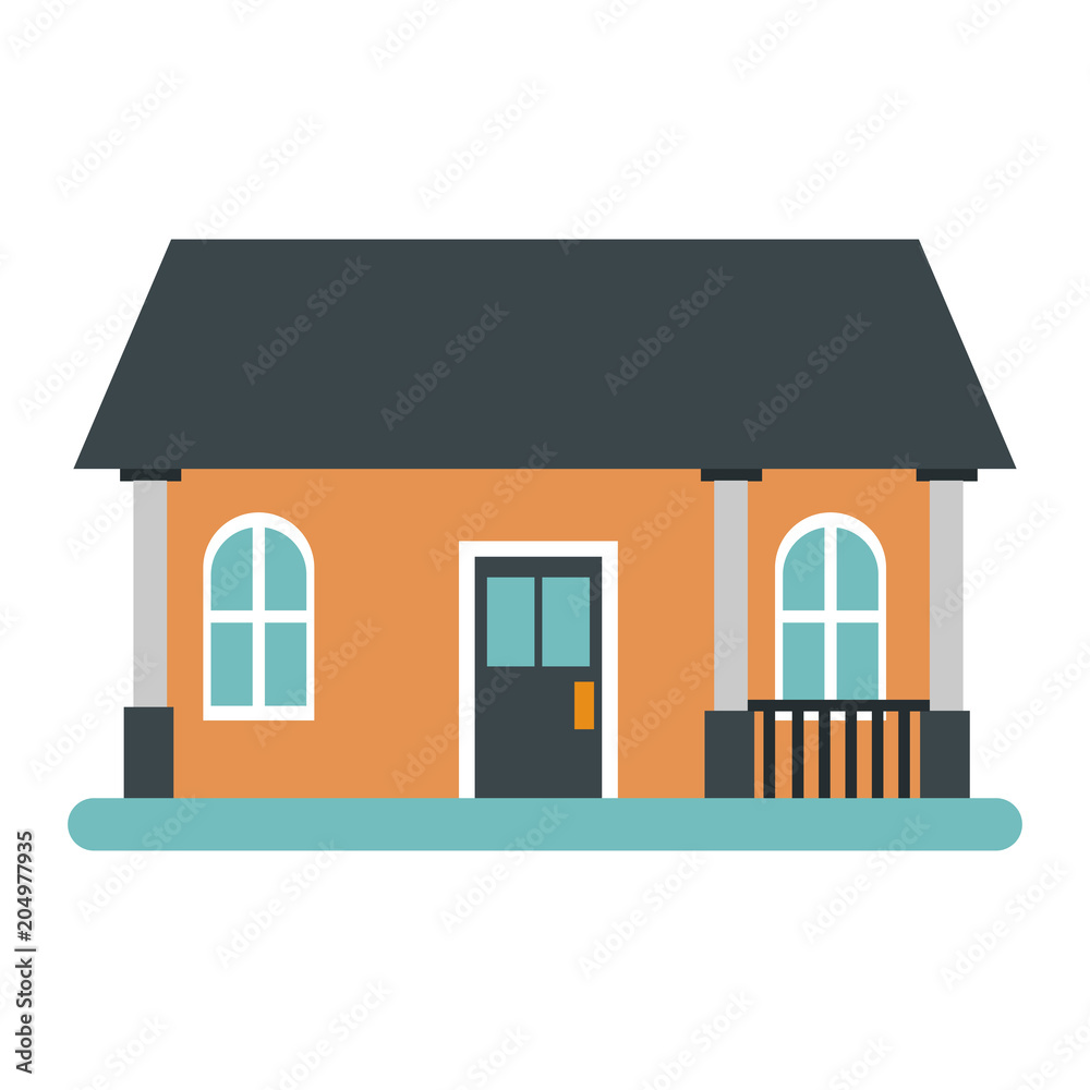 House real estate vector illustration graphic design