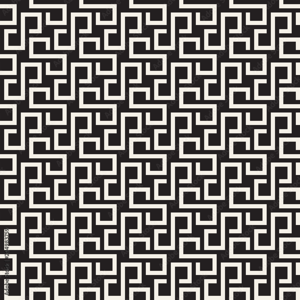Vector seamless pattern. Modern stylish abstract texture. Repeating geometric tiles Vector seamless pattern. Modern stylish abstract texture. Repeating geometric tiles
