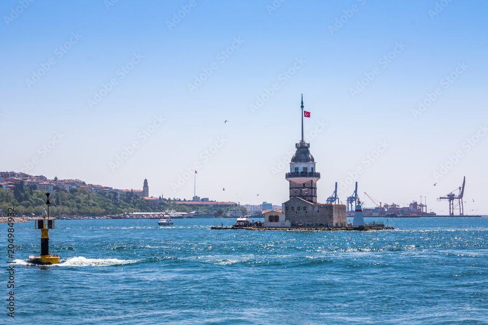 Leanderturm, Insel auf dem Bosporus, Istanbul