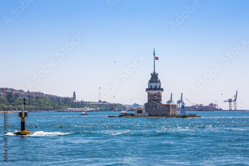 Leanderturm, Insel auf dem Bosporus, Istanbul © Michael Eichhammer