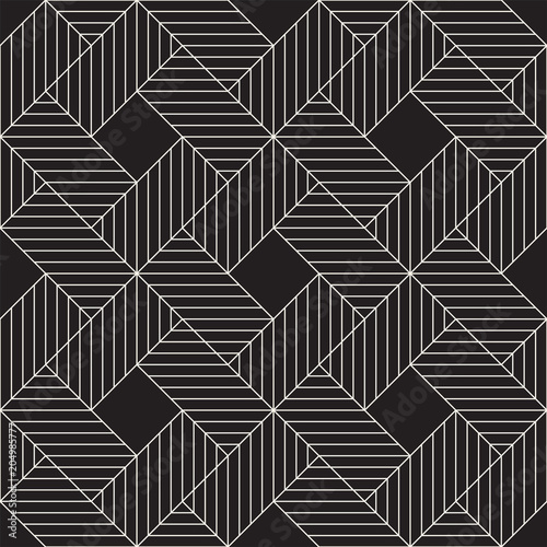 Vector seamless pattern. Modern stylish abstract texture. Repeating tiles