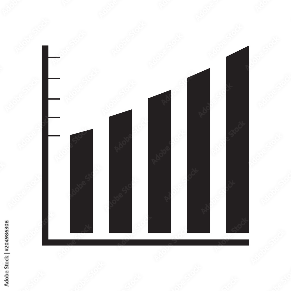 Isolated business graph Isolated business graph