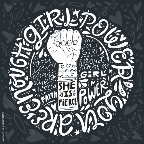 Girl Power Illustration