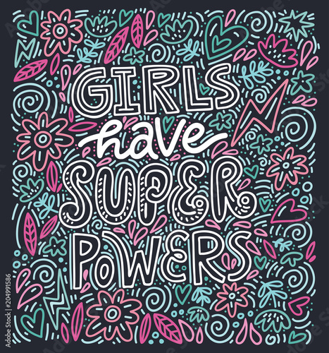 Girl Power Illustration