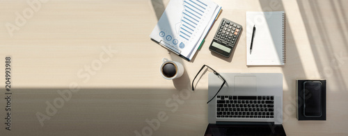 Fotografía Close up businessman using calculator on documents Unrecognizable finance  use c