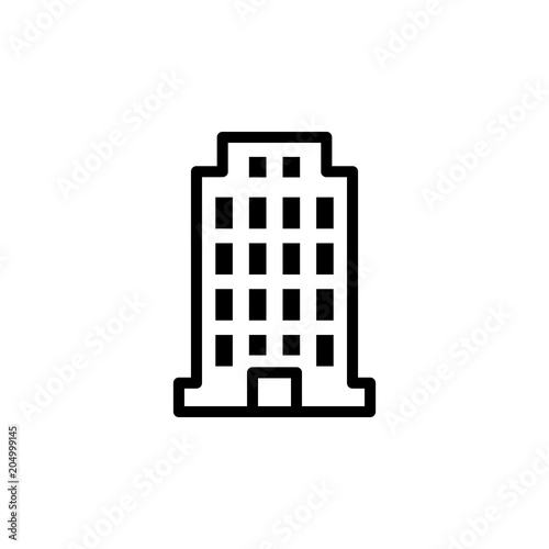 residential building icon. Element of building icon for mobile concept and web apps. Detailed residential building icon can be used for web and mobile