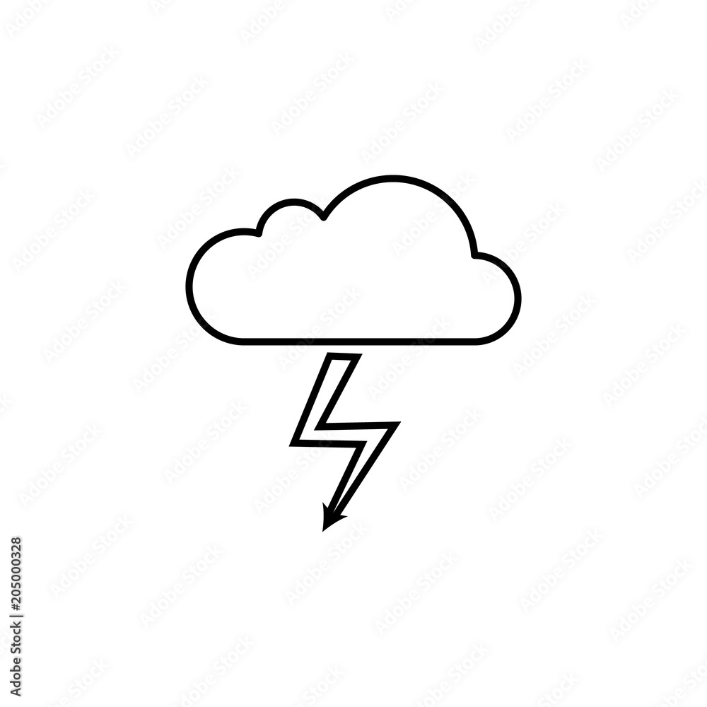 storm cloud icon. Element of travel icon for mobile concept and web apps. Thin line storm cloud icon can be used for web and mobile. Premium icon storm cloud icon. Element of travel icon for mobile concept and web apps. Thin line storm cloud icon can be used for web and mobile. Premium icon