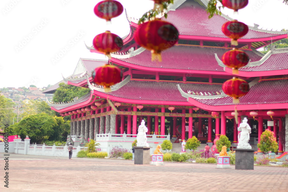 Obraz premium Kelenteng Mosque at Semarang Central Java