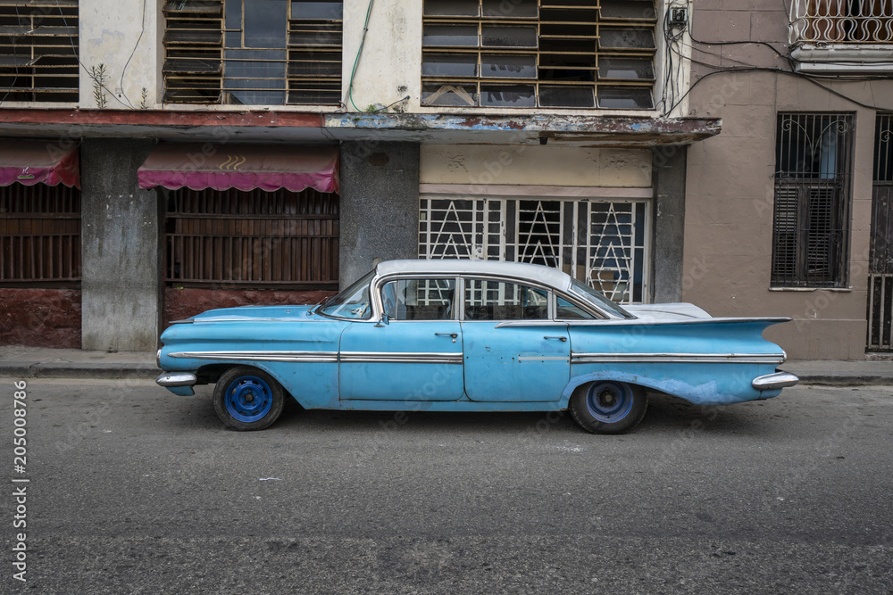 An oldtimer on street of Havana.