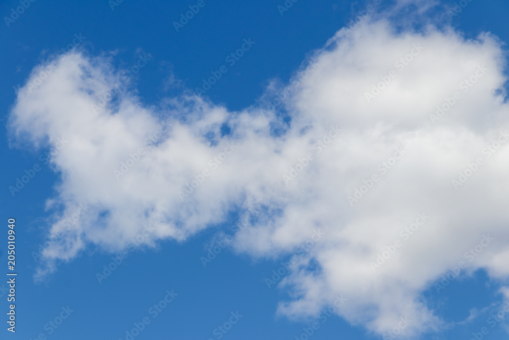 White clouds in blue sky White clouds in blue sky