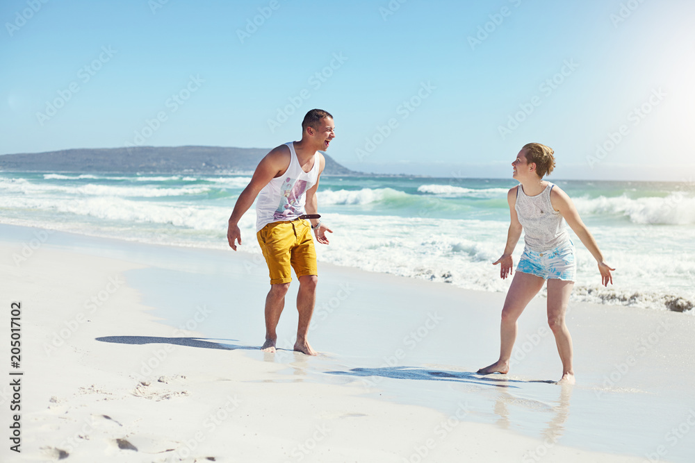 Beach fun in the sun 