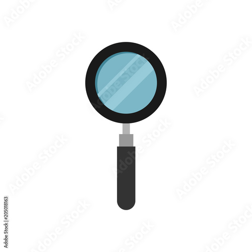 Magnifying Glass Loupe Illustration Design