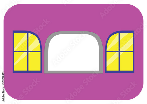 Window with 2 cover or Flip