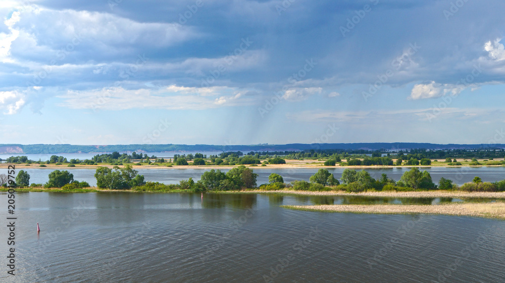 Volga river