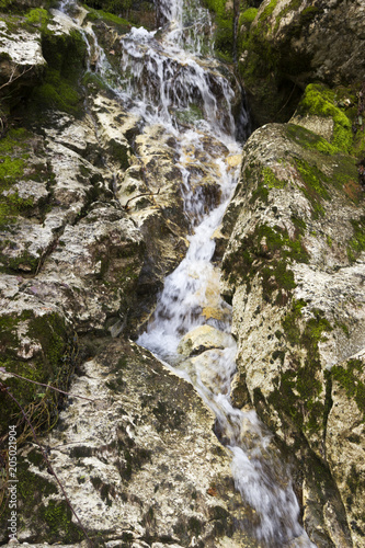 detail of waterfall on morcone sassinoro photo