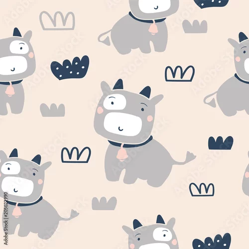 Tapety Wzór ładny krowy