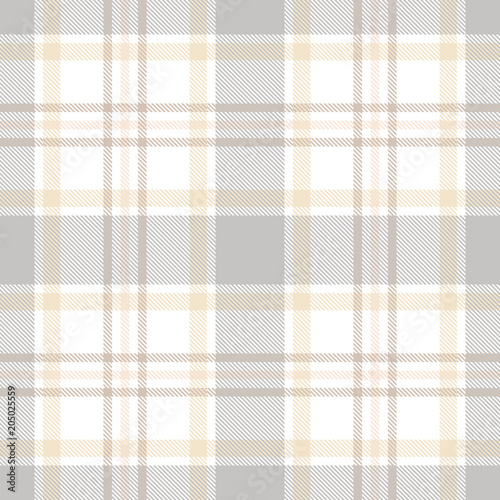 Seamless tartan plaid pattern. Checkered fabric texture background.