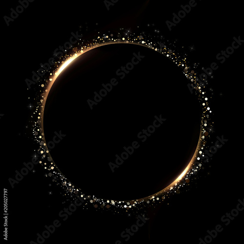 Luxurious and various glitter background