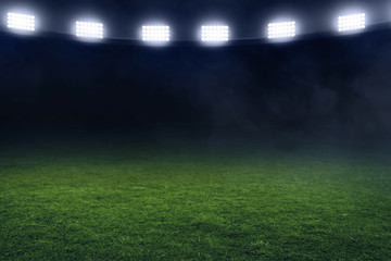 Soccer stadium field