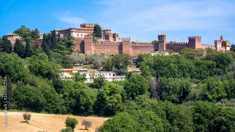 The Gradara Castle in Italy