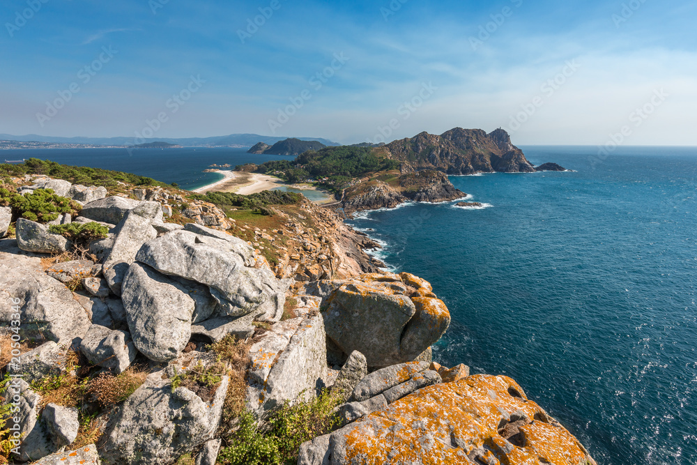 Cies Islands, National Park Maritime-Terrestrial of the Atlantic Islands, Galicia, Spain