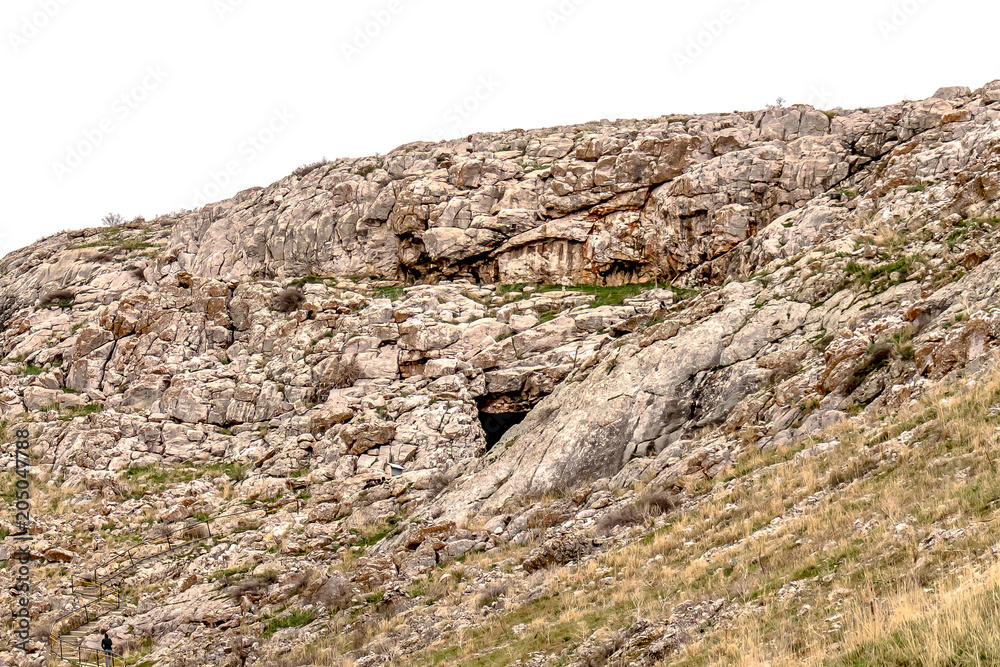 Rocky ground landscape