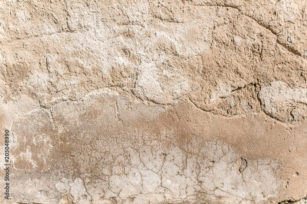 Old cracked plaster as background