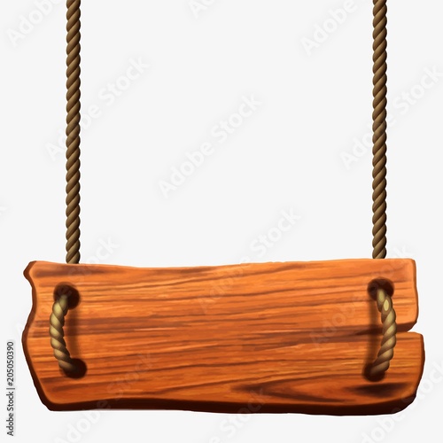 Wooden plaque. Board.