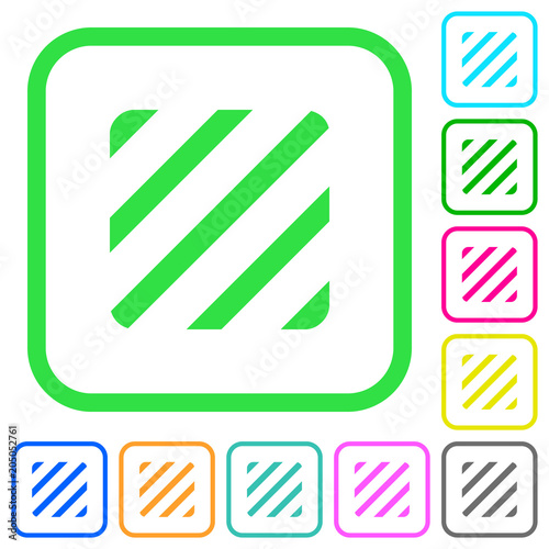 Texture vivid colored flat icons