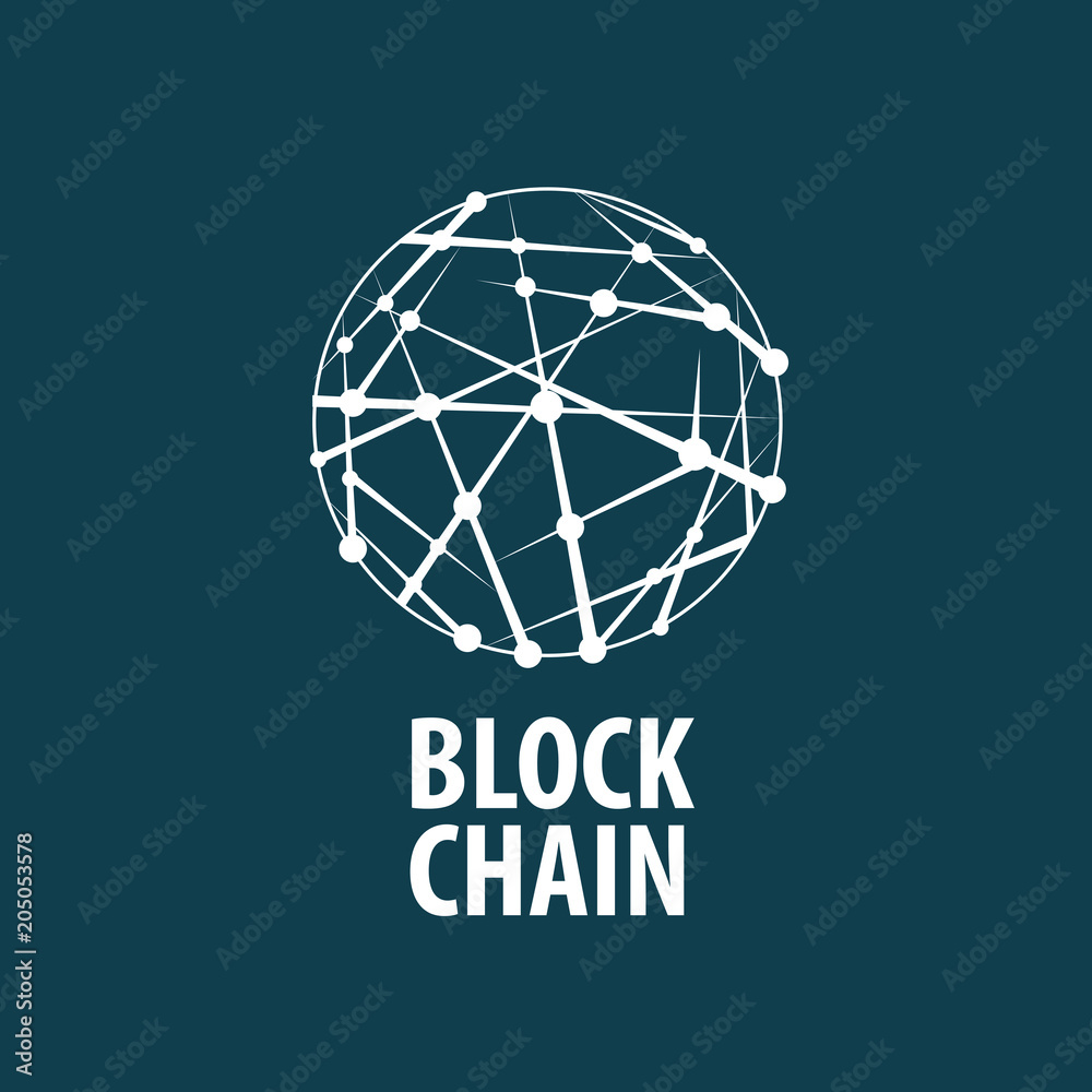 Vector logo blockchain Vector logo blockchain