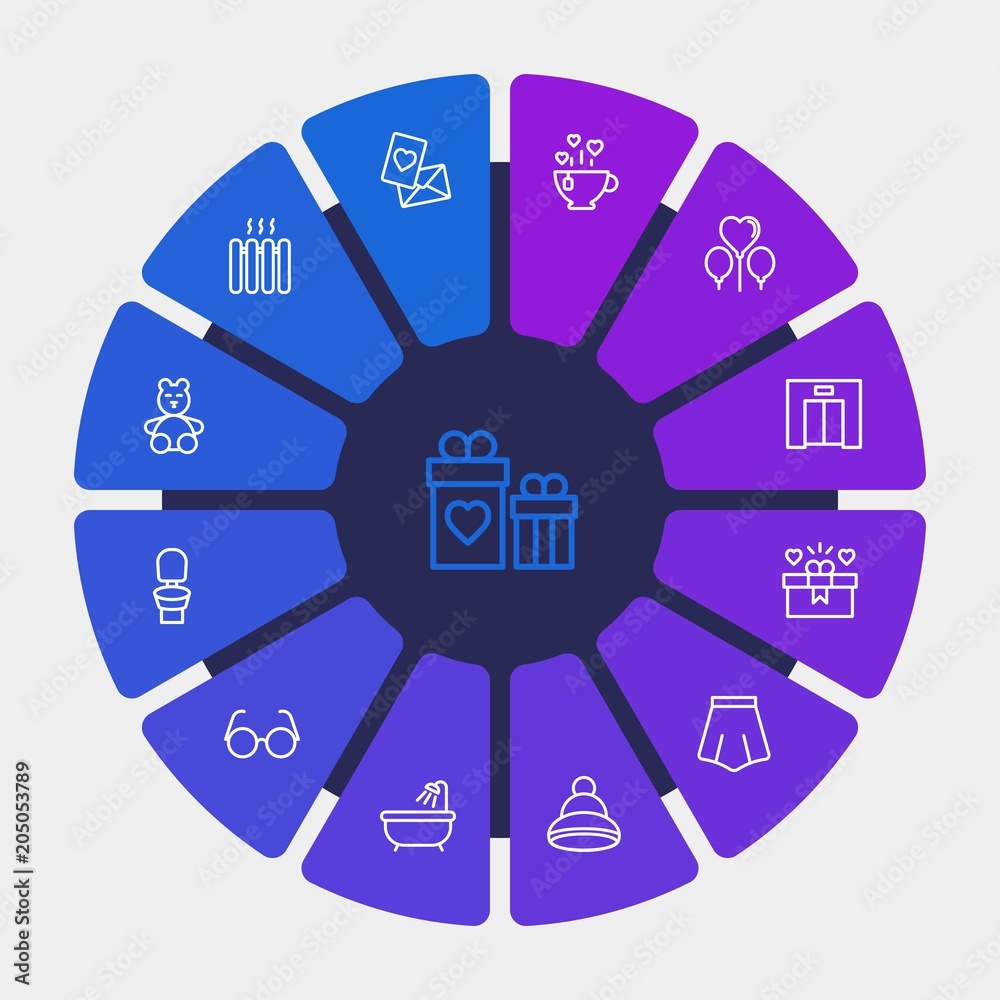 hotel, clothes, valentine Infographic Circle outline Icons Set. Contains such Icons as washroom, bath, cup, hygiene, lift, modern, letter, bathroom, tea and more. Fully Editable. Pixel Perfect hotel, clothes, valentine Infographic Circle outline Icons Set. Contains such Icons as washroom, bath, cup, hygiene, lift, modern, letter, bathroom, tea and more. Fully Editable. Pixel Perfect