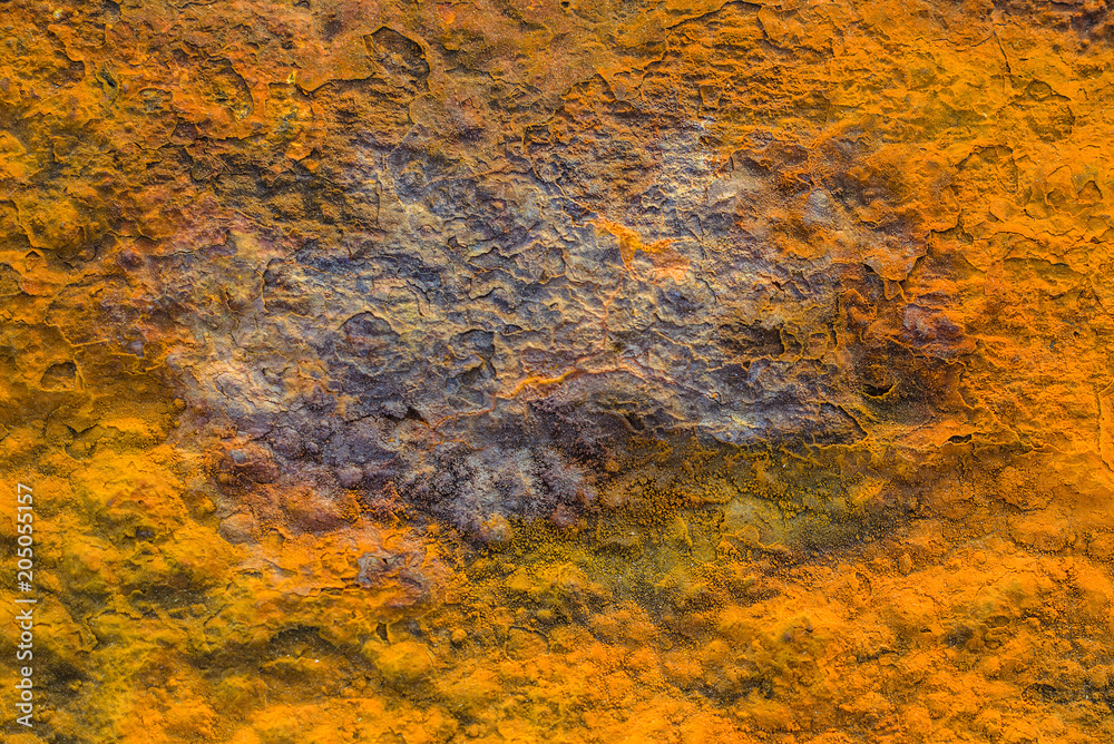 Rusty cracked texture background. Rusty cracked texture background.